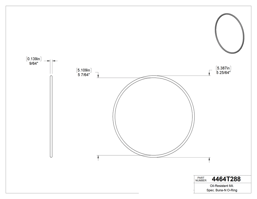 Technical drawing - 4464T288